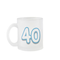 40 Year Birthday or Anniversary - Add Text Coffee Mug