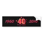 40 Years of Perfection Water Bottle Wrapper