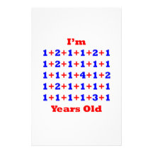 40 Years old! Customised Stationery
