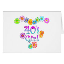 40's Girl cards