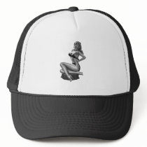 40's Pinup Beauty Trucker Hats