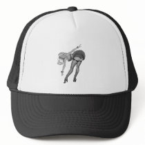 40's Pinup Girl #3 Trucker Hats