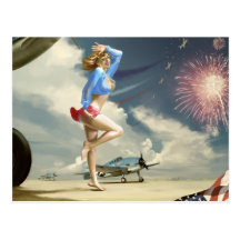 40's Pinups, Postcard