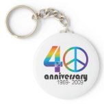 40th Anniversary 1969-2009 Keychain