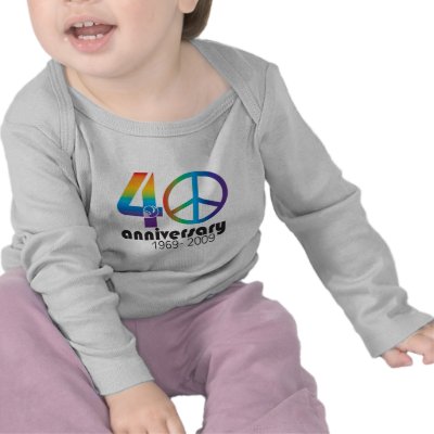 40th Anniversary 1969-2009 T Shirt by SCheckman