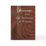 40th Anniversary of  Ordination, Red Rose and Cros