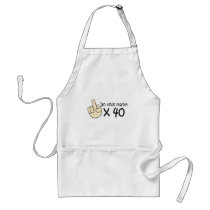 40th Birthday Apron
