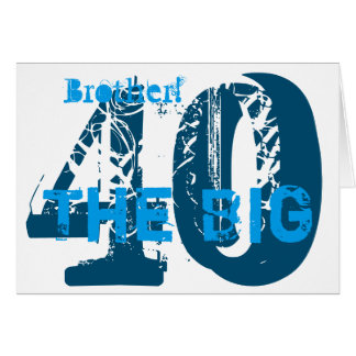 Brother 40th Birthday Cards & Invitations | Zazzle.co.uk