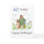 40th Birthday Card