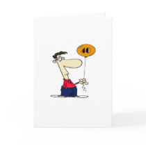 40th Birthday Greeting Cards