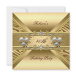40th Birthday Elegant Zebra Gold Pearl Jewels