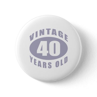 40th Birthday Gifts For Him Pin