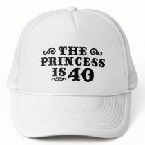 40th Birthday Mesh Hats