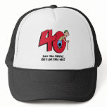 40th birthday hats