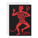 40th Birthday - Hell of a Party Personalised Invites