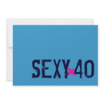 40th Birthday - Invitation