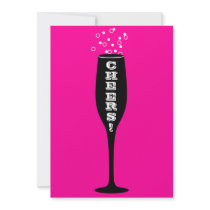 40th Birthday Invitation - Hot Mama Cheers!
