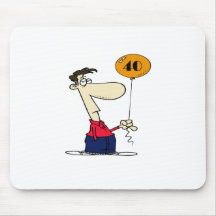 40th Birthday Mouse Mat