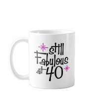 40th Birthday Coffee Mug