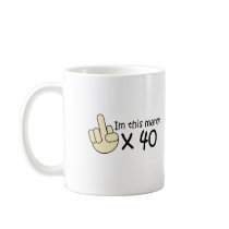40th Birthday Mugs