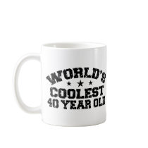 40th Birthday Mugs