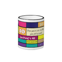 40th Birthday Mug