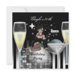 40th Birthday Party Girls Night Out Champagne Custom Invitations