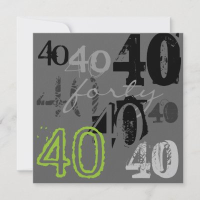 40th Birthday Party Invitations on 40th Birthday Party Invitations   Zazzle Co Uk