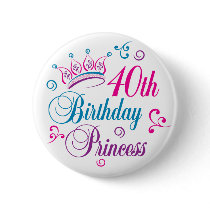 40th Birthday Princess