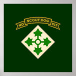 40th IPSD - 4th Infantry Posters