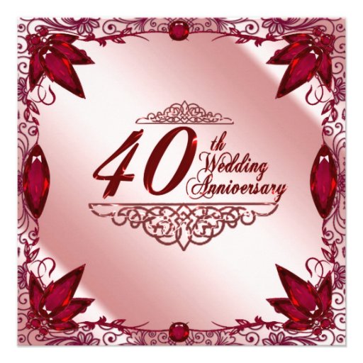 40th-wedding-anniversary-invitation-13-cm-x-13-cm-square-invitation-card-zazzle