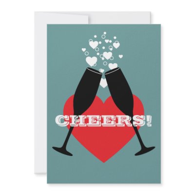 40th Wedding Anniversary Invitation - Cheers! by LivingLarge