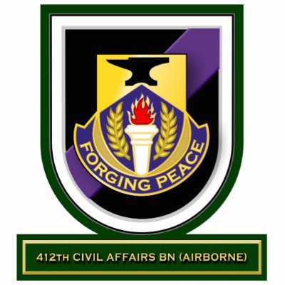 412th Civil Affairs Battalion - Airborne flash Photo Cutout by a2zgraphicsworks