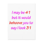 41 Behove you