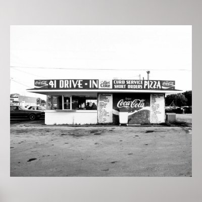 41 Drive In, Manchester Tennessee Poster by bhbphotos