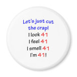 41  Let's cut the crap