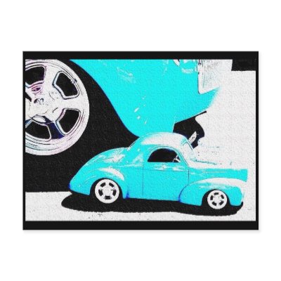 '41 willys postcards by sumiko