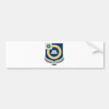 41st Infantry Regiment Insignia Bumper Sticker