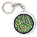 420 BUD Clock funny stoner buds chronic cannibus keychains