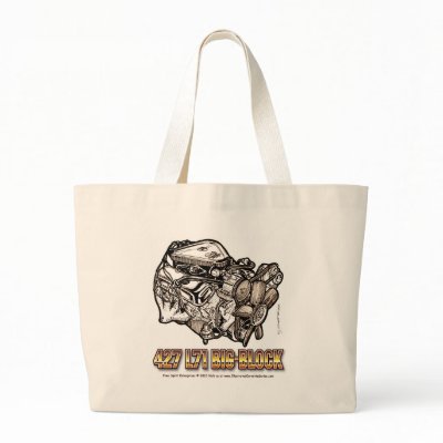427 L71 Big Block Corvette Engine Bag by Scott427