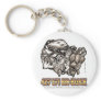 427 L71 Big Block Corvette Engine Keychain