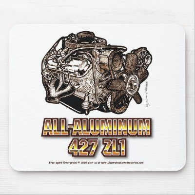 427 ZL1 Corvette Engine All-Aluminium by Scott427