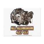427 ZL1 Corvette Engine All-Aluminium postcards