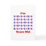42 Years old! Greeting Cards