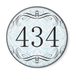 434 Area Code Refrigerator Magnet