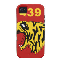 439 Sabre-Toothed Tiger Squadron Patch canada iPhone 4/4S Cases
