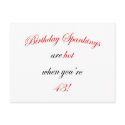 43 Birthday Spanking postcards