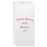 43 Birthday Spanking Rack Card Design