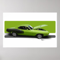 440 Cuda Poster