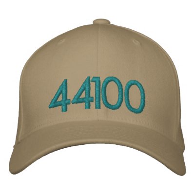 44100 Hz Baseball Cap by adamosborne